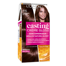 Coloration cheveux n°415 marron glacé casting crème gloss L'ORÉAL PARIS
