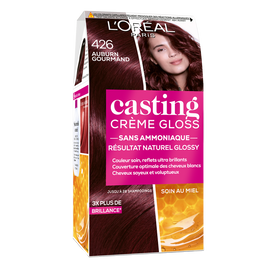 Coloration ton sur ton CASTING Crème Gloss, auburn, n°426