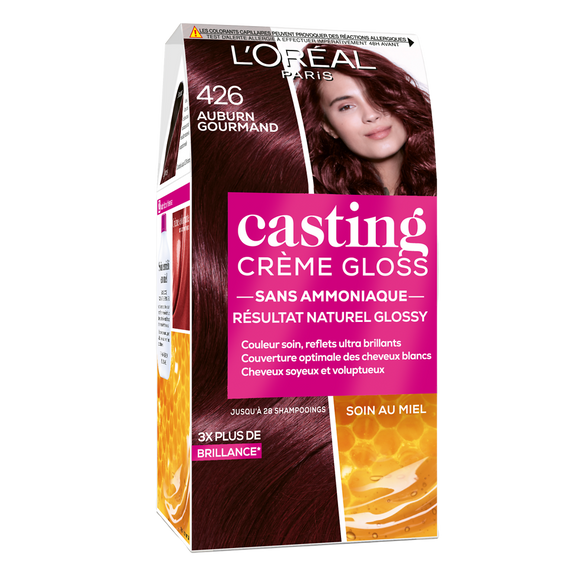 Coloration ton sur ton CASTING Crème Gloss, auburn, n°426