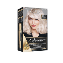 Coloration cheveux n°10.21 blond stockholm permanente L'ORÉAL PARIS