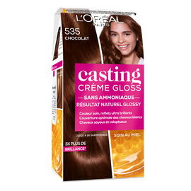 Coloration crème ton sur ton CASTING Crème Gloss, chocolat, n°535