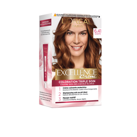 Crème coloration noisette EXCELLENCE 6/41
