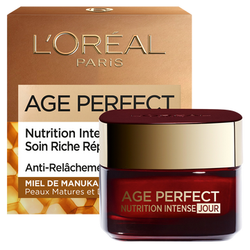 Crème visage anti-âge réparatrice age perfect L'ORÉAL PARIS- pot 50ml