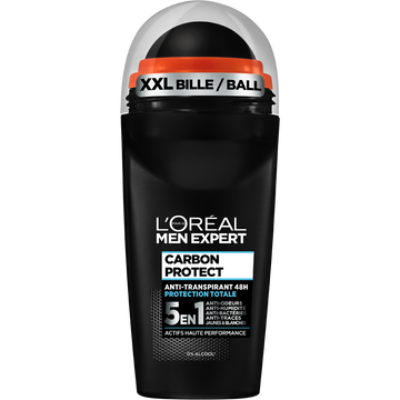 Déodorant homme anti-traces jaunes L'ORÉAL MEN EXPERT - bille 50 ml