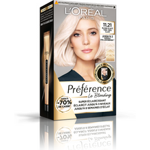 Coloration cheveux n°11.21 blond glacé très clair brillance L'ORÉAL PARIS