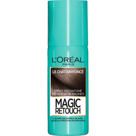 Spray instantané effaceur de racines châtain foncé n°2 MAGIC RETOUCH,75ml