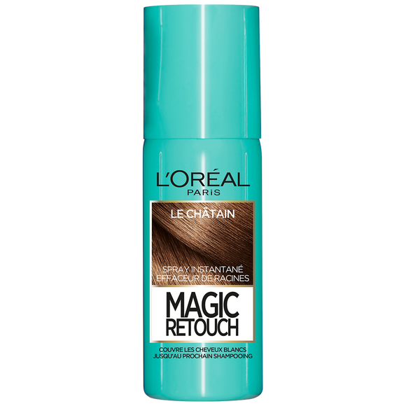Spray instantané effaceur de racines châtain n°3 MAGIC RETOUCH, 75ml