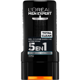Gel Douche Pure Carbon Gel Douche Action Totale 5en1 MEN EXPERT 300mL