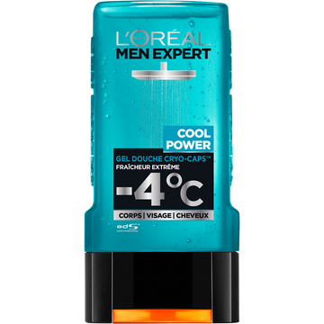 Gel Douche Cool Power Gel Douche Frais MEN EXPERT 300mL