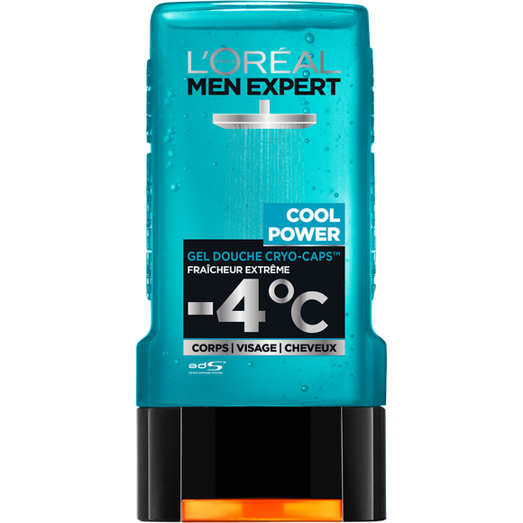 Gel Douche Cool Power Gel Douche Frais MEN EXPERT 300mL