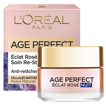 Crème visage visage nuit anti-âge age perfect L'ORÉAL PARIS - pot 50ml
