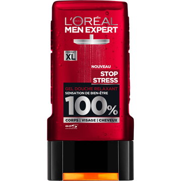 Gel douche relaxant tous types de peaux MEN EXPERT - flacon300ml