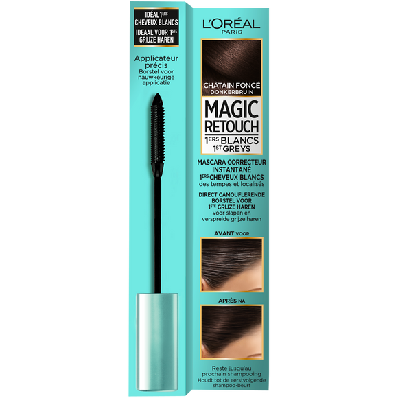 Mascara magic retouch précision châtain foncé L'OREAL