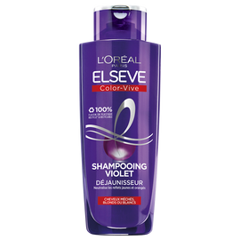 Shampooing Violet Déjaunisseur Color Vive L'OREAL PARIS ELSEVE Flacon200 ml