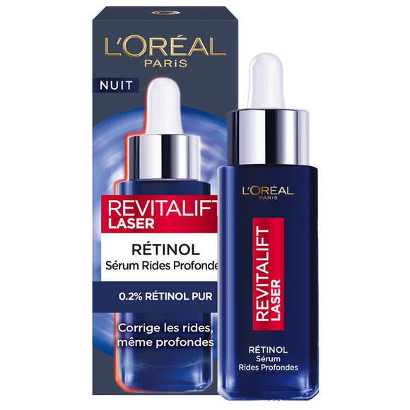 Sérum visage anti-rides revitalift laser L'ORÉAL PARIS - flacon 30ml