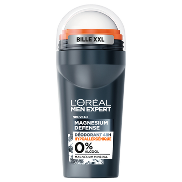 Déodorant magnesium defense hypoallergénique MEN EXPERT - bille 50ml