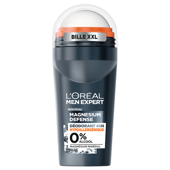 Déodorant magnesium defense hypoallergénique MEN EXPERT - bille 50ml