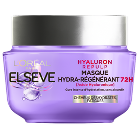 Masque capillaire hyaluron repulp hydra-régénérant 72h acide hyaluronique cheveuxdéshydratés et fatigués ELSEVE 310ml