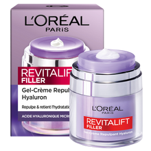 Gel crème visage repulpant revitalift filler L'ORÉAL PARIS - pot 50ml