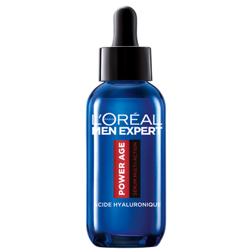 Sérum anti-âge multi-action à l'acide hyaluronique MEN EXPERT - pipette 30ml