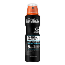Déodorant homme anti-transpirant carbon protect MEN EXPERT - spray 150ml