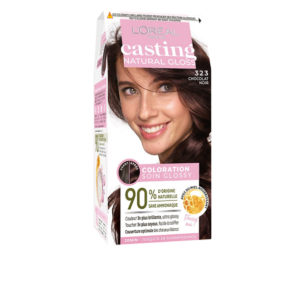 Coloration 323 brown chocolat CASTING CREME GLOSS