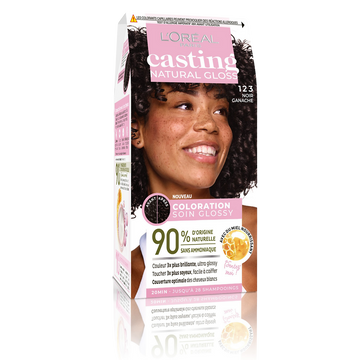 Coloration 123 black ganache CASTING CREME GLOSS