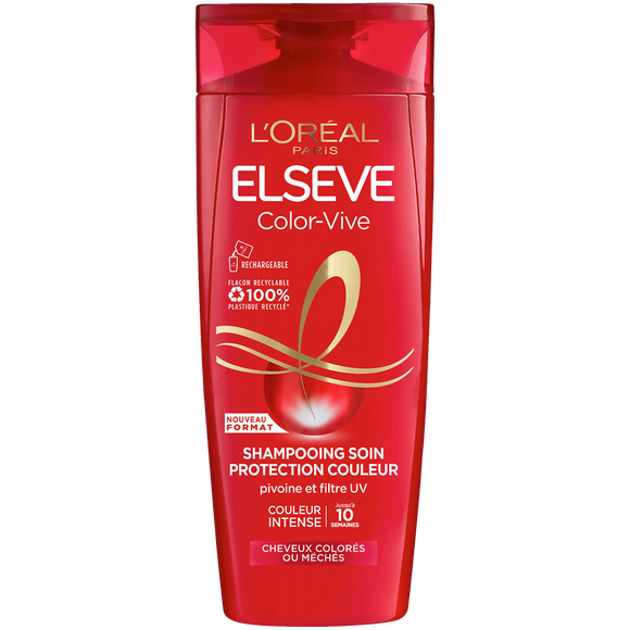 Shampooing Soin Cheveux Colorés ELSEVE 350ml