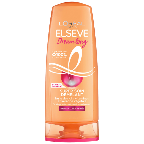 Après-shampooing Soin Démêlant Huile Ricin, Kératine ELSEVE 250ml