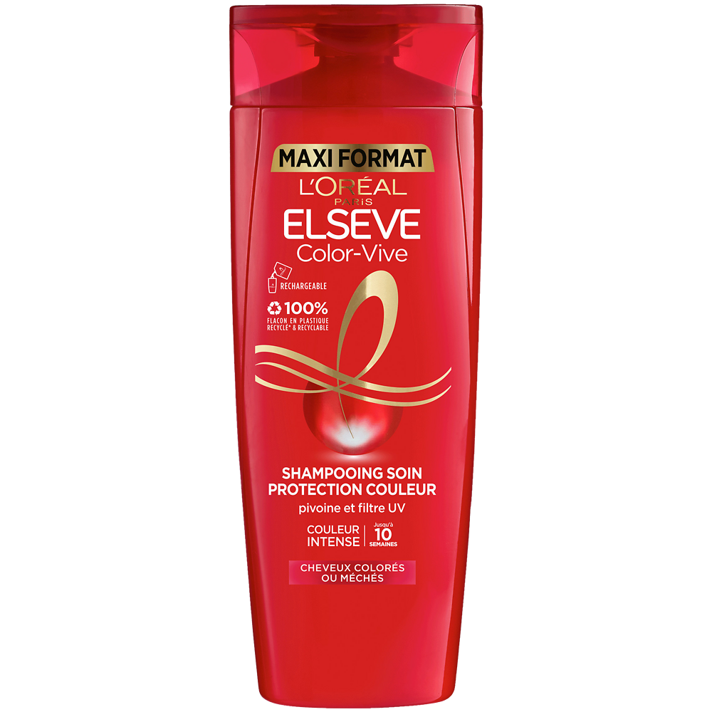 Shampooing Soin Cheveux Colorés ELSEVE 500ml
