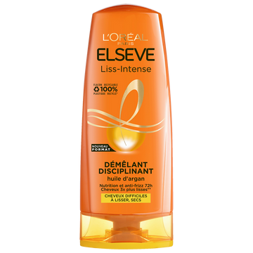 Après-shampooing Démêlant Huile d'Argan Liss-Intense ELSEVE 300ml