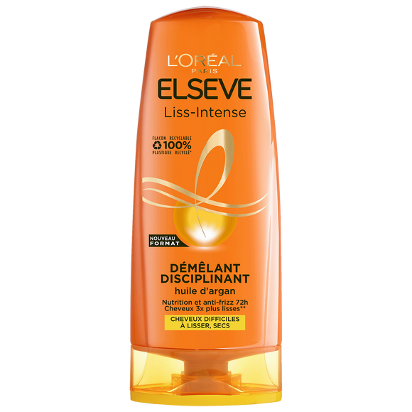 Après-shampooing Démêlant Huile d'Argan Liss-Intense ELSEVE 300ml