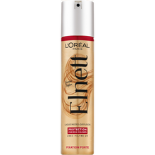 Laque coiffante cheveux colorés longue tenue ELNETT - 200ml