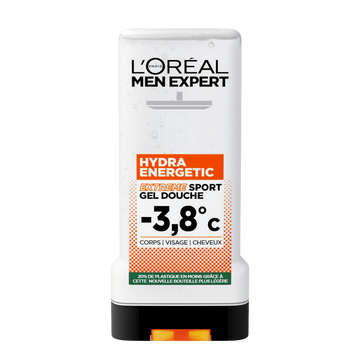 Gel douche extrême sport -3.8°c sensation de fraîcheur MEN EXPERT - 300ml