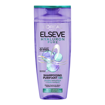 Shampooing Purifiant 72H Hyaluron Pure ELSEVE 300ml