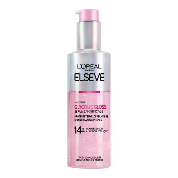 Sérum capillaire Sans Rinçage Glycolic Gloss ELSEVE 150ml
