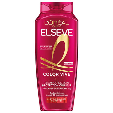 Shampooing protection couleur color vive ELSEVE -300ml