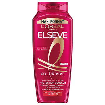 Shampoing protection couleur color vive ELSEVE -500 ml