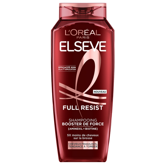 Shampoing booster de force cheveux cassants ELSEVE - flacon 250ml