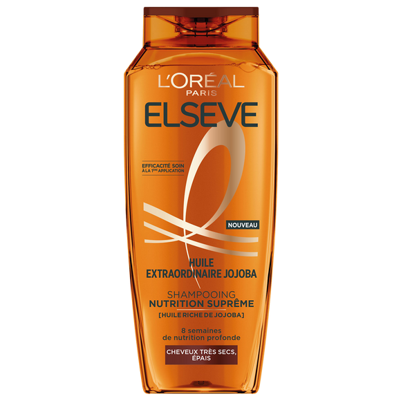 Shampoing nutrition suprême jojoba ELSEVE - flacon 250ml