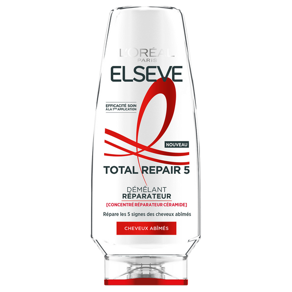 Après-shampoing démêlant réparateur total repair ELSEVE - flacon 250ml