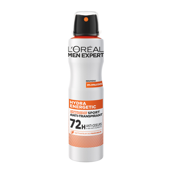 Déodorant homme anti-transpirant extreme sport MEN EXPERT - spray 150ml