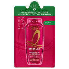 Shampoing eco-recharge protection couleur ELSEVE - recharge 250ml