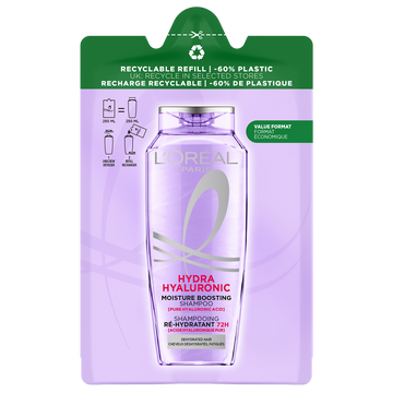 Shampoing ré-hydratant 72h acide hyaluronique ELSEVE - 250ml