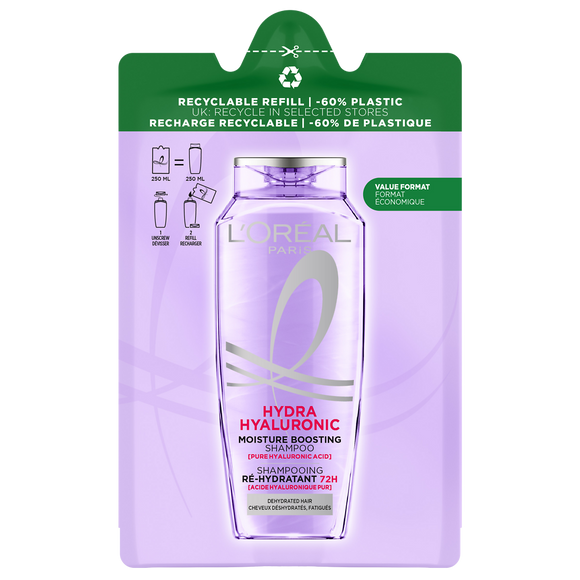 Shampoing ré-hydratant 72h acide hyaluronique ELSEVE - 250ml