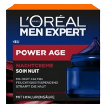Soin nuit acide hyaluronique power age MEN EXPERT - pot 50ml