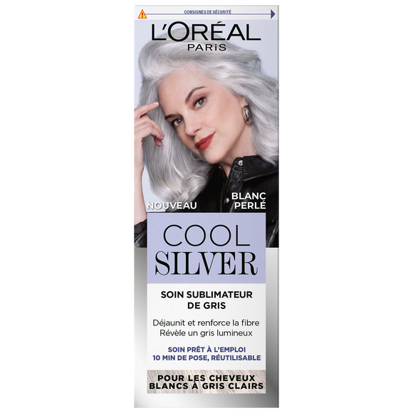 Coloration cheveux blanc perlé sans ammoniaque L'ORÉAL PARIS