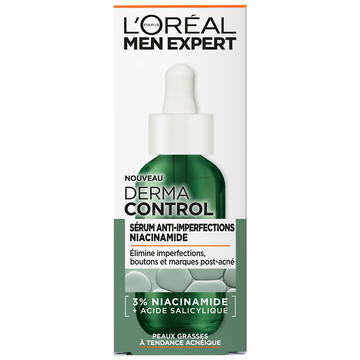 Sérum anti-imperfections derma control MEN EXPERT - flacon 30ml
