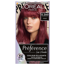 Coloration cheveux n°5.26 violet éclatant L'ORÉAL PARIS