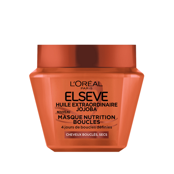 Masque nutrition boucle ELSEVE huile jojoba 290ml